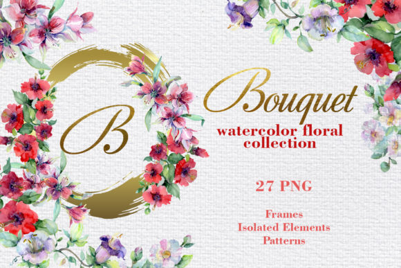 Bouquet of Bright Dreams Watercolor Png: A Design Review for Real Projects
