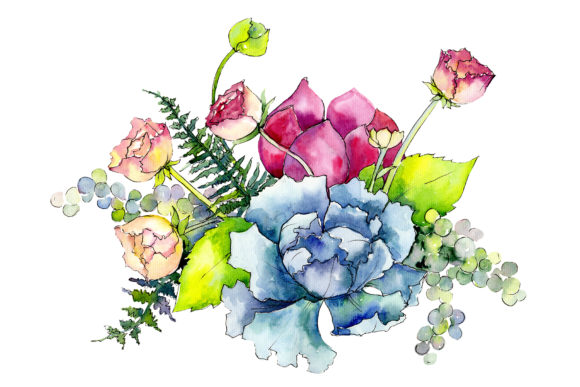 Bouquet Summer Miracle Watercolor: A Design Review for Real Projects
