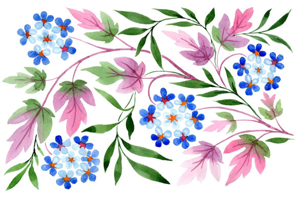 Classic Watercolor Ornament: A Timeless Illustration for Editorial Excellence