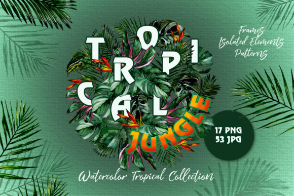 Tropical Jungle Watercolor Embroidery Design Review